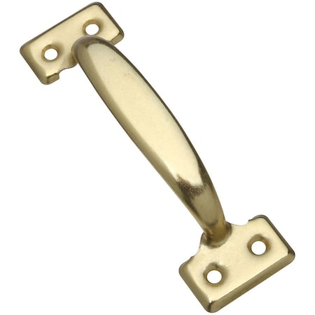 Gan Eden 5.75 in. Gate Pull, Brass GA3543874